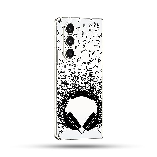 Image of MightySkins Skin Compatible with Samsung Galaxy Z Fold 5 Full Wrap - Earworm | Protective, Durable, and Unique Vinyl Decal wrap Cover | Easy to Apply, Remove, and Change Styles | Made in The USA
