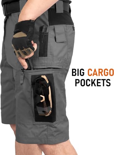 Pantalon Tactique Outdoor pour Hommes ACE Schakal Short Cargo Court - 6