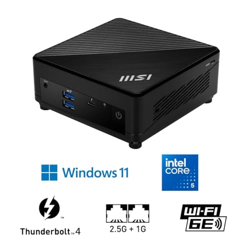 MSI rWlXfXNgbvPC Cubi 5 1M-603JP Windows 11 Pro/Office Home & Business 2024/Ce Core? 5 120U/Intel Graphics/DDR5 16GB/SSD 512GB
