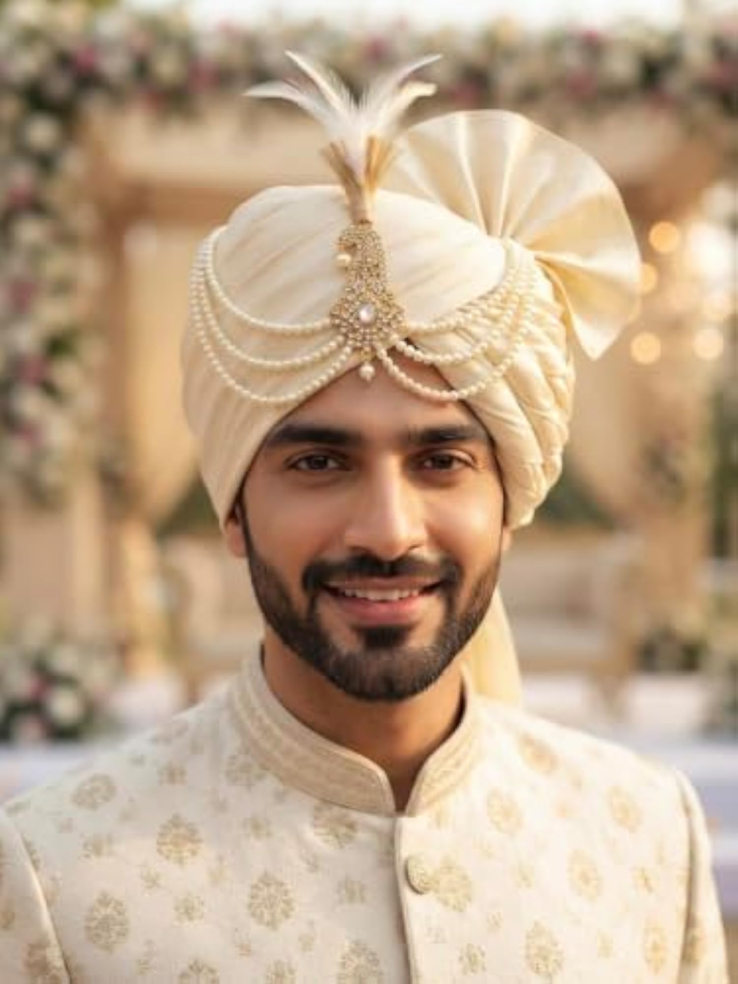 Premium Wedding Kalgi for Men, Elegant Design
