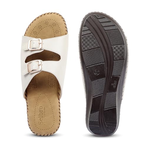 Image of SELBRO Doctor Orthopaedic, Extra soft | Ortho Care Comfortable Slippers For Women & Girls | Weightless | Padded Soft Insole For Boost Comfort & Relief | Best For Joint & Knee Pain DR107