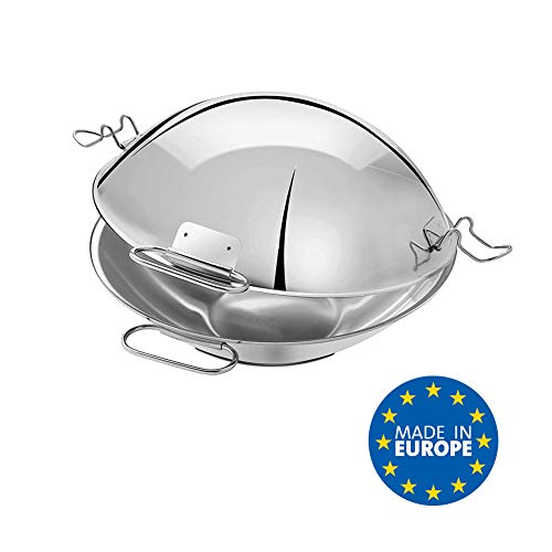 Image of Artame ART32804 Cataplana Casserole Dish Stainless Steel 36 cm