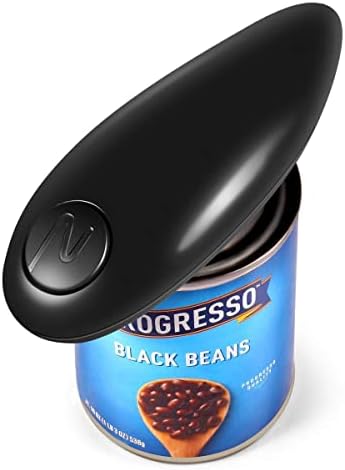 Hands Free Battery Operated Electric Can Opener No Sharp Edge, Can Opener Electric for Seniors, Arthritis, Electric Can Openers for Kitchen Food-Safe Magnetic Catches Cover