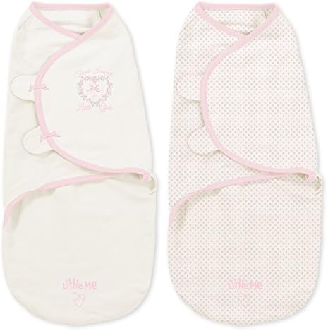 Little Me Original Swaddle 2-PK Thank Heaven for Little Girls (SM)