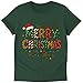 Merry Christmas Family T-Shirt – Handmade - Customizable Backside Text with Name, Year or Text | Personalized for Family, Friends & Couples