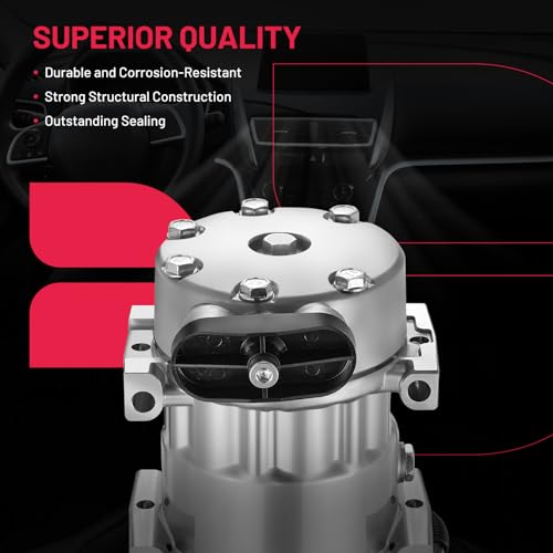 BDFHYK A/C Compressor with Clutch 60-02144NA Compatible with Kenworth C500, K270, K370, T170, T270, T370, T400, T2000, T300, T600A, T800, W900, K300, K100E, Compatible with Peterbilt 320, 385