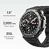 Amazfit T-Rex 3 Outdoor Smartwatch 48mm Écran AMOLED, Cartes et Navigation Hors Ligne, GPS Double Bande à 6 Systèmes Satellites, Autonomie de 27 Jours, Paiement NFC, 170 Modes Sportifs pour Aventure