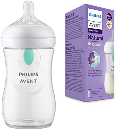 Philips Avent Biberón Natural Response: biberón de 260 ml con sis...