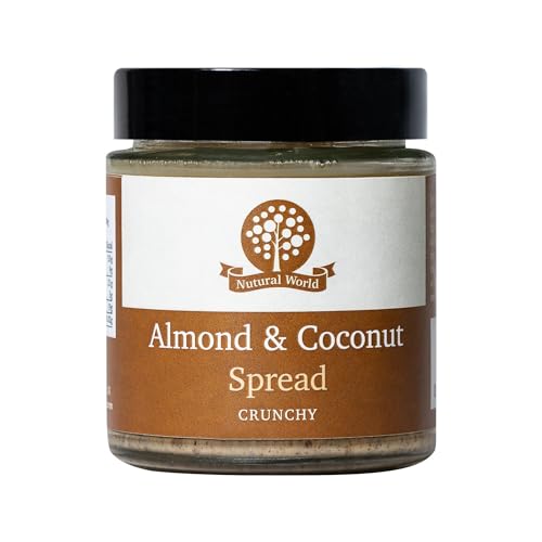 Nutural World -Aderezo de coco y almendra crujiente (170g)