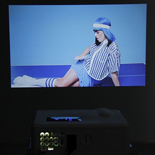 Mengshen Videoproiettore Alta luminosità HD LED