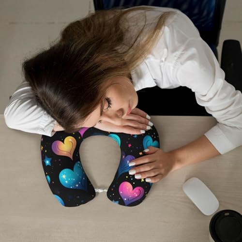 Almohada de viaje espuma viscoelástica tamaño único miniatura 7