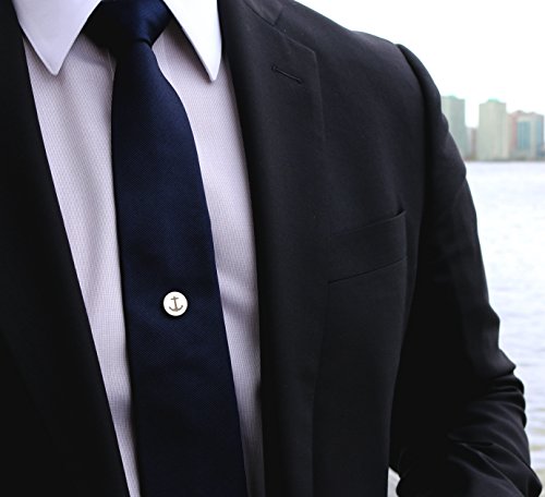 Tie Mags™, The Nautical Anchor, Magnetic Tie Clip #TOP2