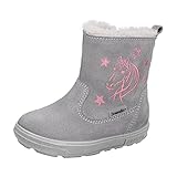 RICOSTA Mädchen Boots Cosi von Pepino, Weite: Mittel (WMS),Sympatex,Winterboots,Outdoor-Kinderschuhe,warm,Kids,Graphit (454),22 EU / 5 Child UK