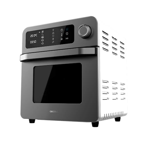 Cecotec Horno Freidora Bake&Fry 1500 Touch. 15 Litros, 1700 W, Resultados más sanos, Pantalla...