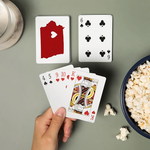 Lantern Press Naipes Póker Iowa 52 cartas para adultos miniatura 2