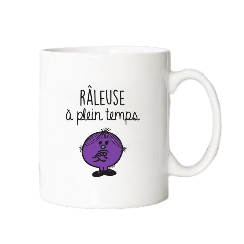 Monsieur Madame Mug Râleuse À Plein Temps - Mug céramique imprimé en France - Licence Officielle