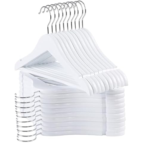 ELONG HOME Wooden Kids Hangers Cover