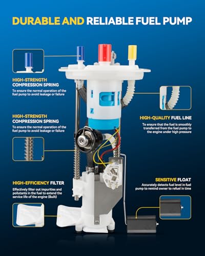 Image of PHILTOP Electric Fuel Pump Assembly FG0879, P76657M, SP2131M
