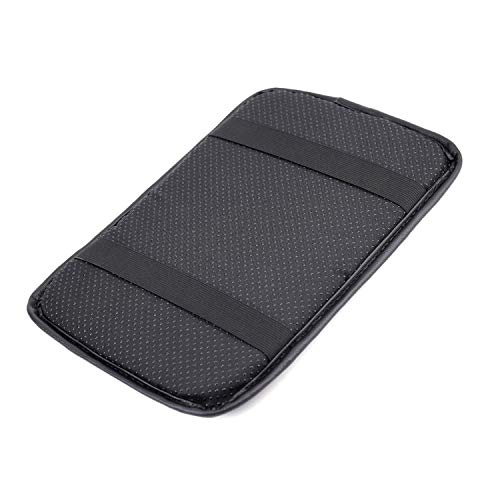 ACODABLEM Auto Center Console Pad, Universal PU Leather Auto Armrest Cushion Pads, Waterproof Center Console Box Armrest Protector Perfect for Most Vehicle SUV Truck (Grey)