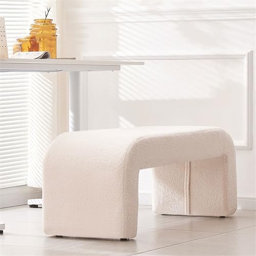 Taburetes para sentarse en espacios pequeños y banco de dormitorio 8