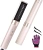 LA MAESII Cepillo Alisador 2 en 1 para Mujeres, Peine Alisador | 5 Temperaturas, Plasma, Doble Voltaje, Antifrizz/Antiescaldaduras, PTC, Perfecto para Salón Profesional en Casa 2