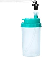 Synocare Oxygen Concentrator Humdifier Bottle with extra pipe and connector suitable for all types of oxygen concentrator machines, 500 ml bottle