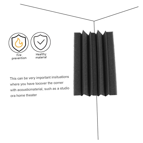 3pcs Corner Bass Trap Paneles Acústicos Absorbentes de Sonido en Espuma miniatura 4