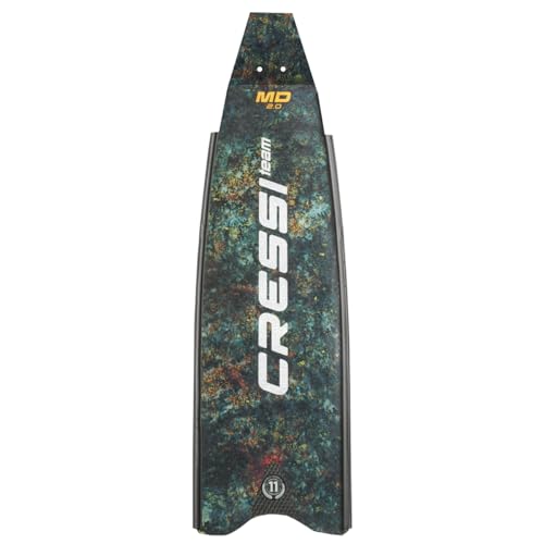 Cressi Gara Modular Carbon Single Blade - Green Camo (Medium)