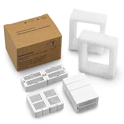 Filtros de repuesto para fuente de agua para gatos, pack 10 miniatura 7