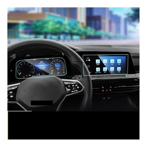 Verre trempé Golf MK8 : protection d'écran de tableau de bord 2020-2022 - 2