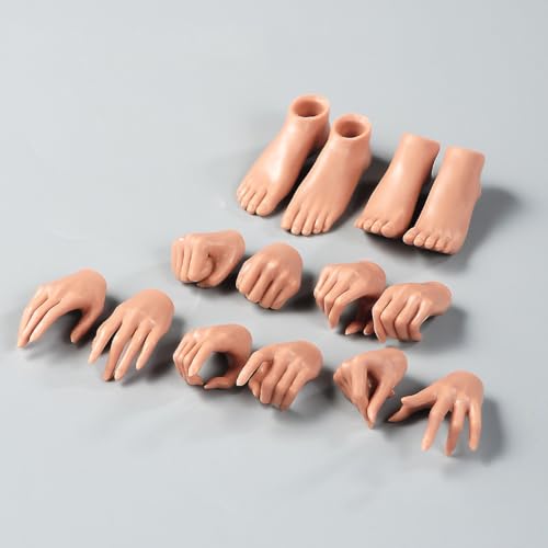 Geste et pose pour corps féminin 1/6 avec accessoires mains et pieds TBL
