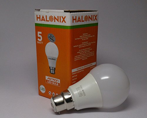 Image of Halonix Astron Base B22 5-Watt LED Bulb (White)