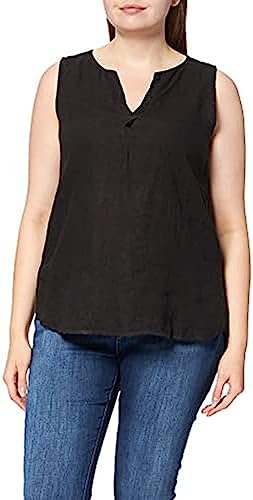 Blouse noir anti-plis Bonateks femme 40 Bdlsc100510-n