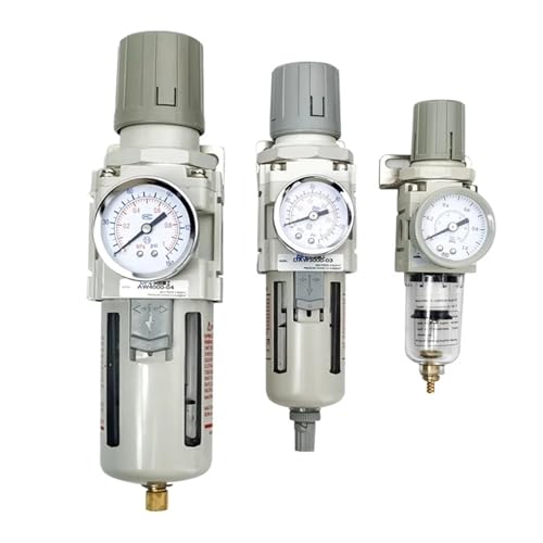 Regulador AW3000-03 de presión de aire y filtro separador para compresor neumático G3/8 2