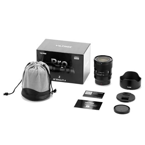 Image of VILTROX 50mm f1.4 Pro Z Lens, AF 50mm f /1.4 Z for Nikon Z, F1.4 Bright Aperture Prime Lens for Nikon Z Mount Z6 III Zf Z8 Z9 Z30 Zfc Z50 II Z7 II ZR