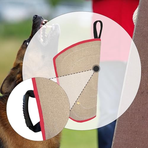 Manga protectora para mordeduras de perro en el campo de adiestramiento 3