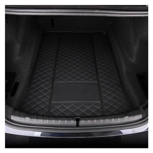 Tapis de coffre en cuir noir pour Toyota Prado 120 de 2004 à 2008