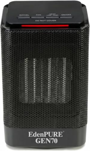 Image of EdenPURE GEN70 Infrared Heater and Cooler for Indoor Portable Bedroom Use