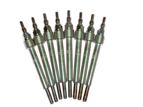 Wellman Glow Plugs Ford 6.4 6.4L Diesel Powerstroke (set of 8) F350 F250 & Excursion