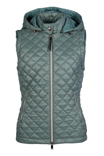Chaleco Hkm Stella verde oscuro talla M unisex para adultos