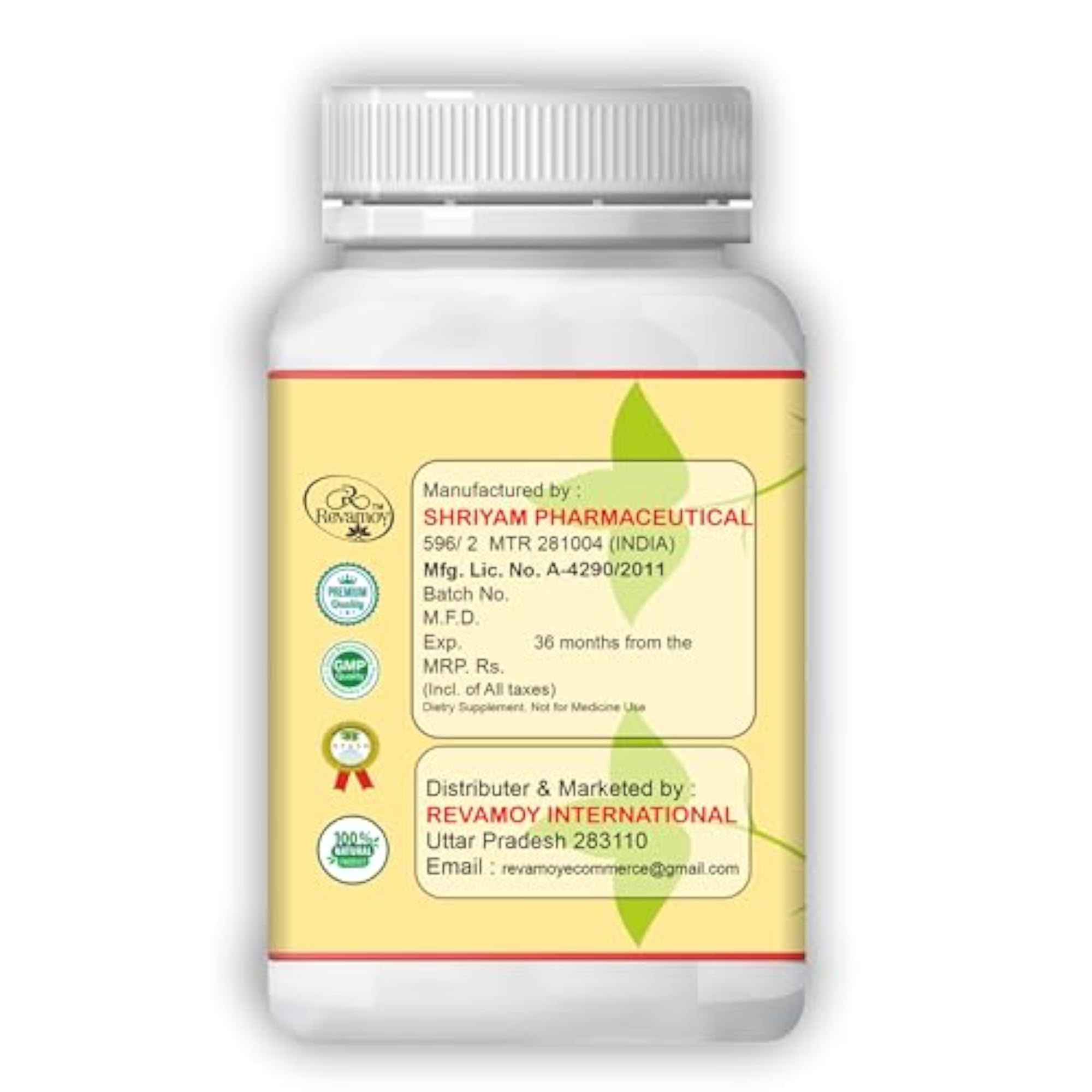Satavari Capsules Immune & Lactation Support, 30 Count
