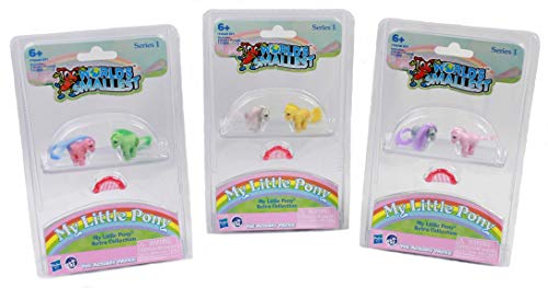 Worlds Smallest My Little Pony Retro Collection Series 1 Complete Set - Bundle #TOP19