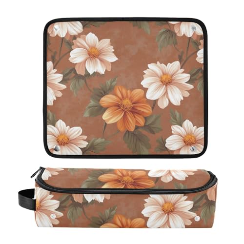 Bolsa de viaje vintage para herramientas de cabello miniatura 3