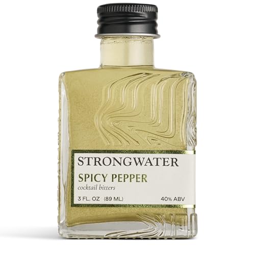 Strongwater Spicy Pepper Bitters - Hot Pepper Infused Bitters - 3oz, 1pk