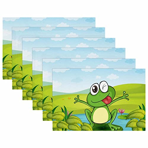 Sets de table faciles à nettoyer pour protéger des plats chauds - 6