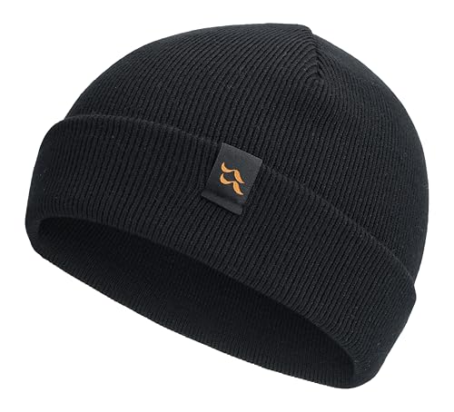 Rab Adzuki Beanie - Lightweight Warm Skull Cap for Everyday Use & Skiing - Black - One Size