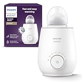 Philips Avent Premium Fast Bottle Warmer, with Smart Temperature Control, Water Bath Technology, Automatic Shut-off, Model SCF358