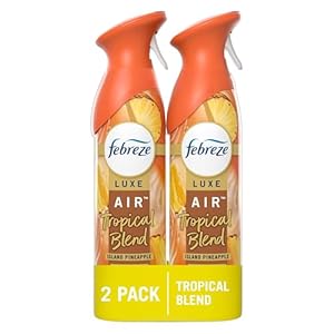 Febreze Air Freshener Spray, Odor-Fighting Room Spray, Tropical Blend Scent, 8.8oz, 2 Count