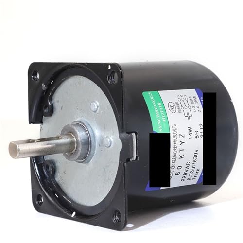 Moteur synchrone 220V CA 14W 60KTYZ 60 tr/min arbre 7mm