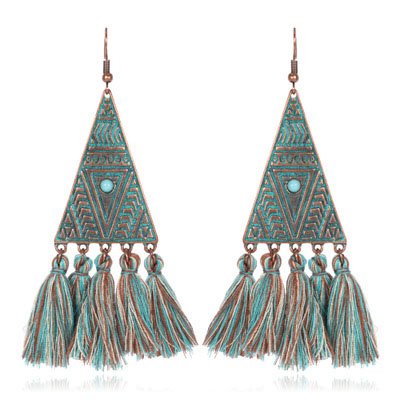 FXmimior Fashion Women Vintage Earrings Bohe Tassels Earrings for Christmas Xmas Jewelry for Girl Women